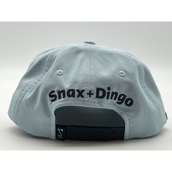 Lot (2) Grassroots California Hats Snap Back S/M His and Hers Baby Blue Dogs - Picture 6 of 10